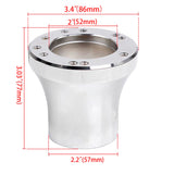 Chrome-Steering-Wheel-Hub-Adapter-for-Yamaha-Golf-Carts