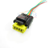 Citroen-/-Renault-/-Peugeot-Fuel-Pump-Plug-Wiring-Harness-Loom-4-Pin-Connector