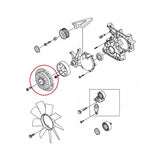 Genuine-6652000222-Fan-Coupler-Viscous-Clutch-for-Ssangyong-Kyron-Actyon-Rexton-Stavic-Actyon-Sports-D20-27DT