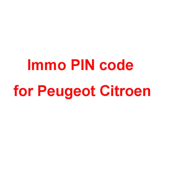 Immo-PIN-code,-Key-Code-Calculation-Service-for-Peugeot-Citroen-PSA