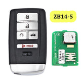 KEYDIY KD ZB14-5 Universal Smart Key Remote Control 5 Button