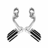 Long-Highway-Foot-Pegs-Fit-for-Harley-Electra-Road-King-Street-Glide-1-1/4"-Bars