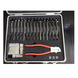 Original Lishi 32pcs/Kit Auto Car Door Lock Pick  2-in-1 Decoder Locksmith Tool
