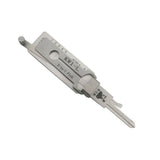 Original Lishi KW1-L Left Handed Residential Commercial 2-in-1 Lock Pick Decoder 5-Pin Kwikset Keyway Tool—Anti Glare