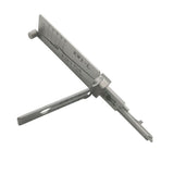 Original Lishi KW1-L Left Handed Residential Commercial 2-in-1 Lock Pick Decoder 5-Pin Kwikset Keyway Tool—Anti Glare