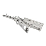 Original Lishi KW5 Series 6-Pin Kwikset Keyway Tool 2-in-1 Lock Pick Decoder