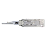 Original Lishi BE2 / 7-Pin / 2-in1 / Residential Tool / Best A / Anti Glare
