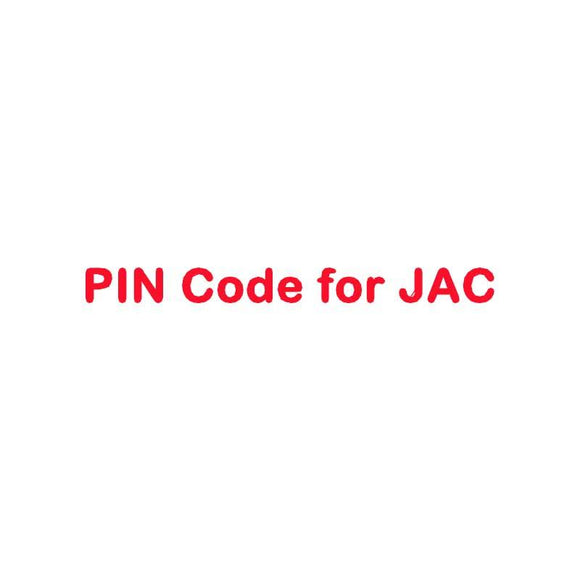 PIN Code Calculation Service for JAC