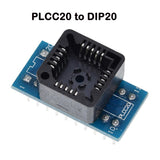 5Pcs-PLCC20-to-DIP20-Adpater-IC-Socket-for-Universal-Chip-Programmer