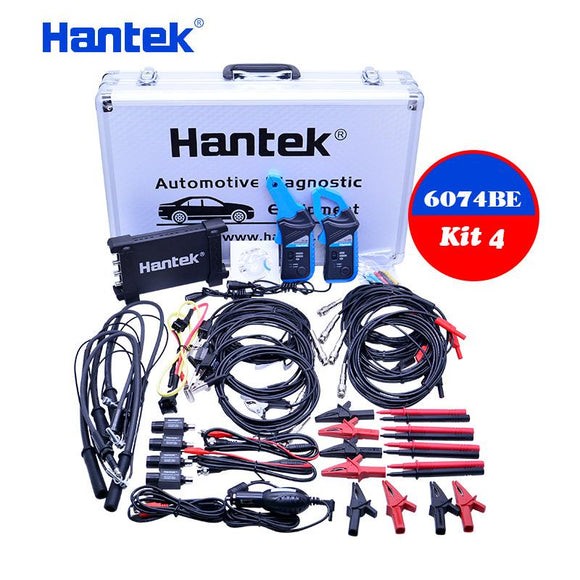 (Package IV) Hantek 6074BE USB Automotive Diagnostic Oscilloscope 70MHz 4 Channel over 80 types of measurement function