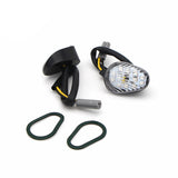 Smoke-Flush-Mount-Turn-Signals-Lights-Fits-Yamaha-YZF-R1/R6/R6S-Flash-LED