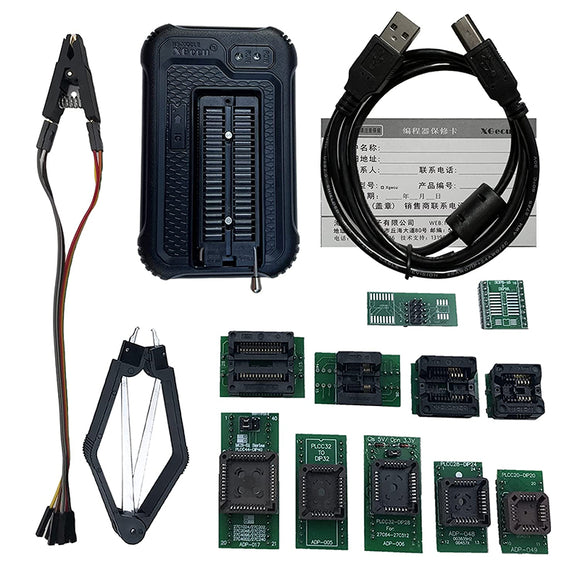 XGecu-T48-Programmer-with-13pcs-adapters-for-EPROM/MCU/SPI/Nor/NAND-Flash/EMMC/-IC-Tester-[TL866-3G]