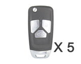 XKAU01EN Xhorse VVDI2 VVDI Key Tool Wire Remote Key 3 Button Audi Type