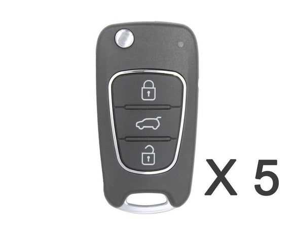 XNHY02EN Xhorse VVDI2 VVDI Key Tool Wireless Remote Key 3 Button Hyundai Type