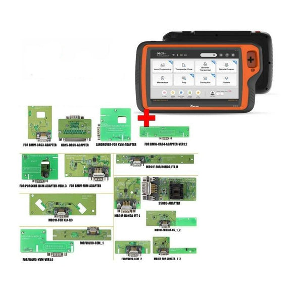 Xhorse-VVDI-Key-Tool-Plus-Pad-Device-&-15pcs-Solder-free-Adapters-Kit-Package