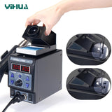 YIHUA 8786D-I SMD Soldering Station Cool Hot Air Gun Soldering Iron 2 in 1 Rework Station