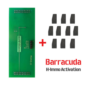 Barracuda Toyota H-Immo adapter with IMMO software license and 10pcs LKP04 chip